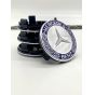 Колпачок в диск Mercedes-Benz (темно-синий) (75/70 мм)