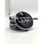 Колпачок в диск Audi Black (61/57 мм)