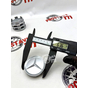 Колпачок в диск Mercedes-Benz Silver (64/59 мм)
