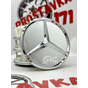 Колпачок в диск Mercedes-Benz Silver (75/66 мм)