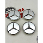 Колпачок в диск Mercedes-Benz Silver (75/66 мм)