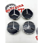 Колпачок в диск Mercedes-Benz BL/Matt (75/66 мм)