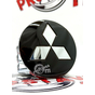 Колпачок в диск Mitsubishi Black/CHR ( 80 мм )