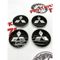 Колпачок в диск Mitsubishi Black/CHR ( 80 мм )