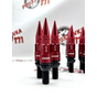 20шт Rays болты 14/1,25 (Red) 88мм пики пули