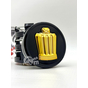 Toyota Crown 62/60/14 (BL/Gold) TY-053 колпачок диска