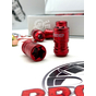 Гайки Rays 12/1.5 (RED) Cyclone stile