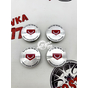 Vossen VFS (S/Red) 56/51/12 (56ст) колпачок диска