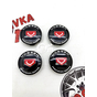 Vossen VFS (BL/Red) 56/51/12 (56ст) колпачок диска