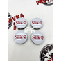 Slik (White/Red) 56/51/12 (56ст) колпачок диска