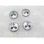 Колпачок в диск Mitsubishi Silver ( 80 мм )