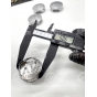 Колпачок в диск Kia Silver-Chrome (59/51 мм)