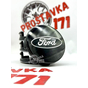 Колпачок в диск Ford Explorer Black ( 65/62 мм )