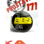3D стикеры BBS (BL/Gold) 68мм