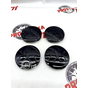 Колпачок в диск Mitsubishi Black ( 80 мм )